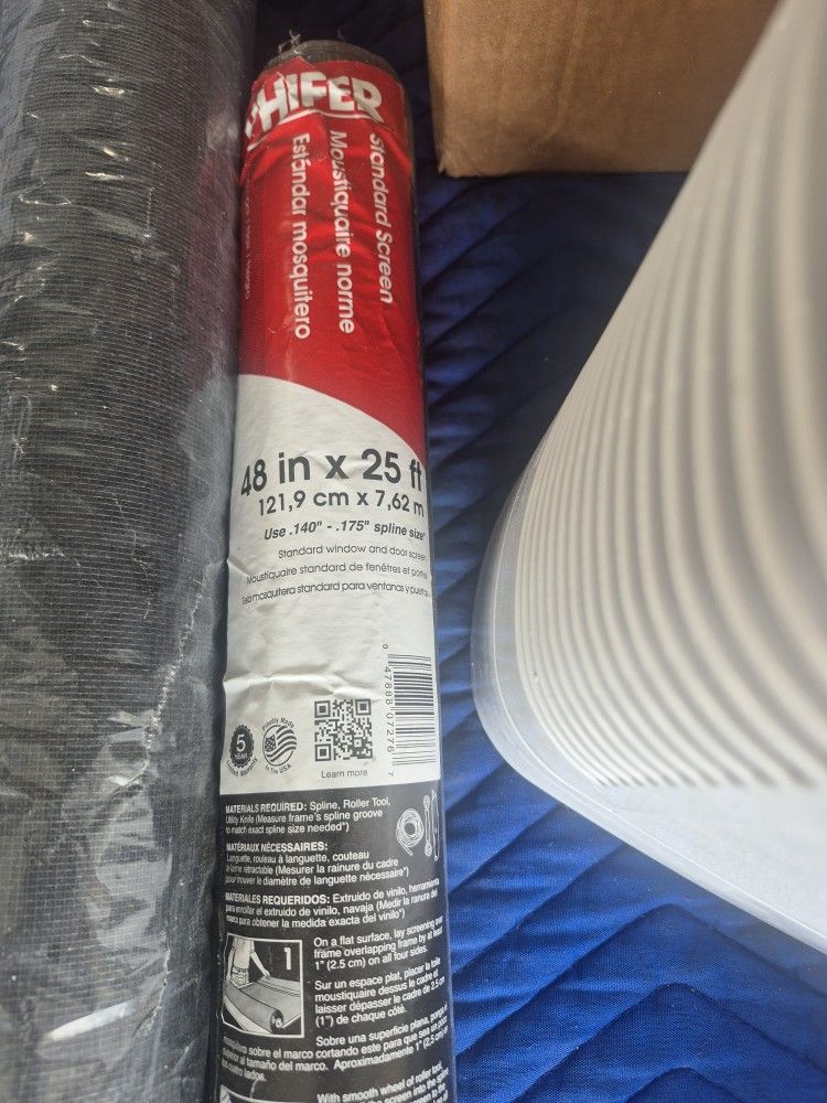 4ft X 25 Ft Screen Material