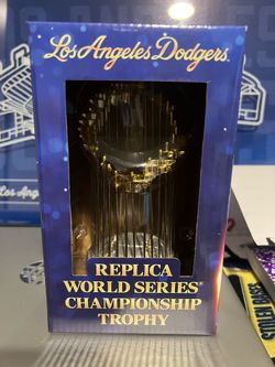 Dodgers replica 24 World Series trophy