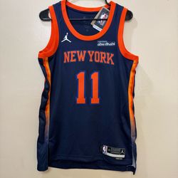 New York Knicks #11 Jalen Brunson NBA Men's S Basketball Swingman Jersey