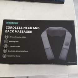 Cordless Neck And Back Massager 