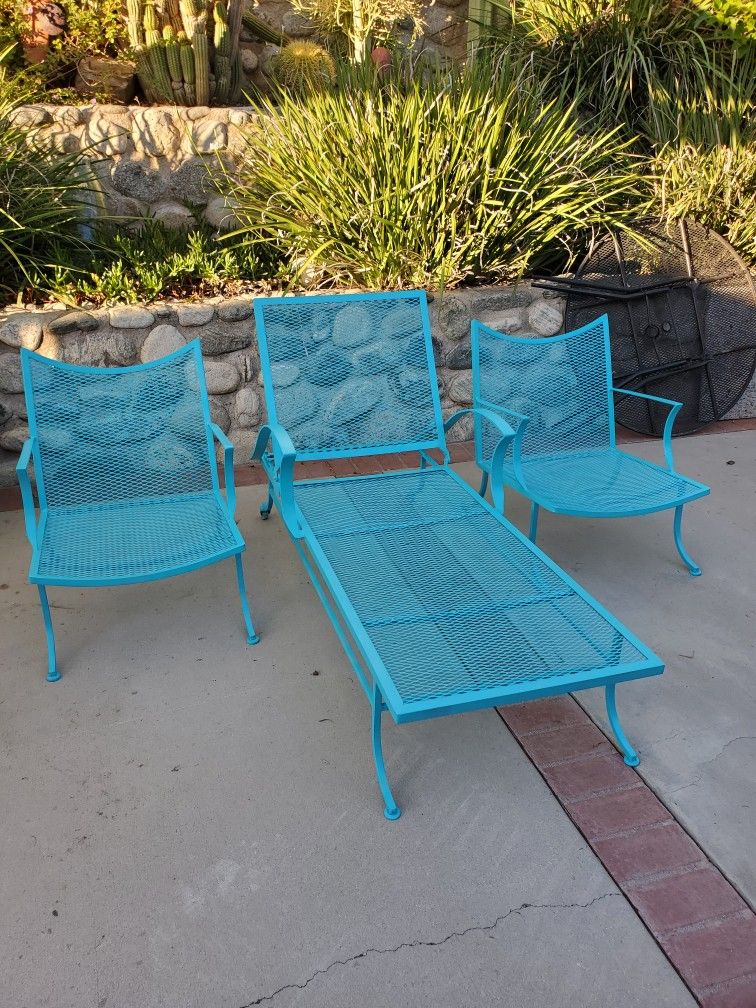 MC Modern Bob Anderson Wrought Iron Patio Furniture