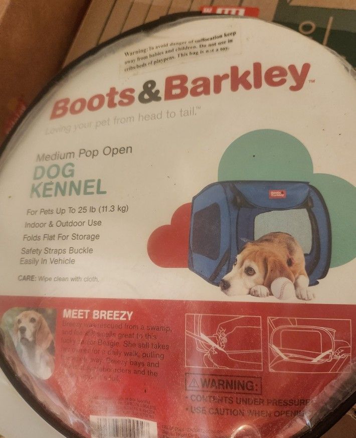 Boots & Barkley Pop Open Kennel