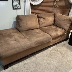 Free - Chaise Faux Suede 