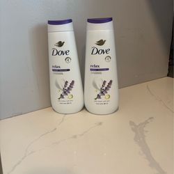 Dove body wash, 2x$10
