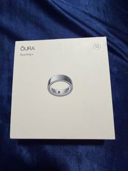 Oura Ring Gen 4 Size 12 color Silver