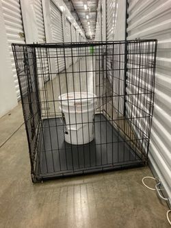 Large dog crate