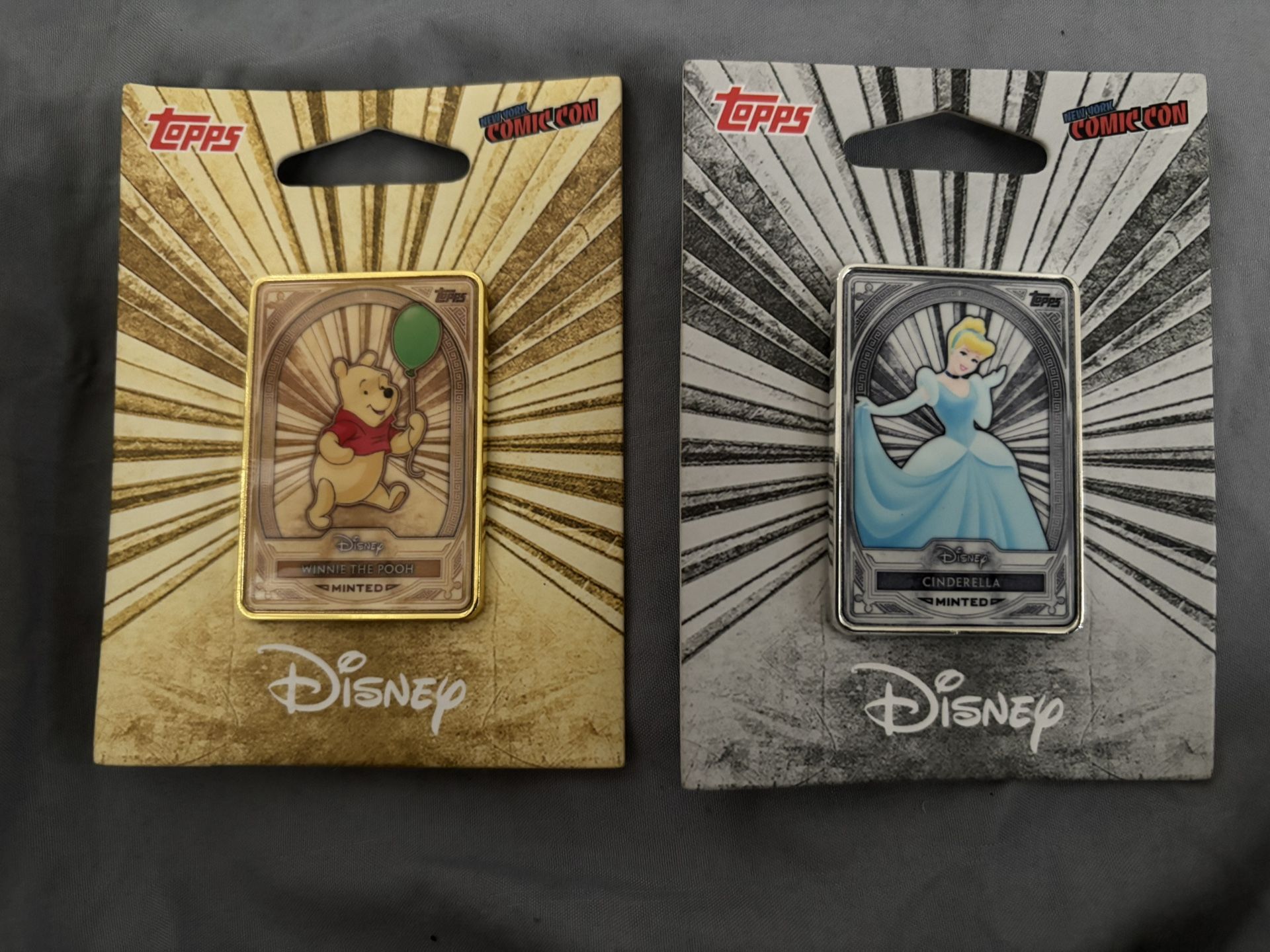 NYCC 2025 Topps Disney Mint Pins