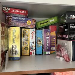 Various Card And Board Games (price varies)