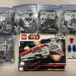 Lego Star Wars venator class republic cruiser 8039
