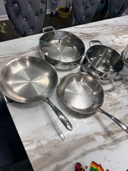 Tramontina Stainless Steel Cookware (6 pieces)