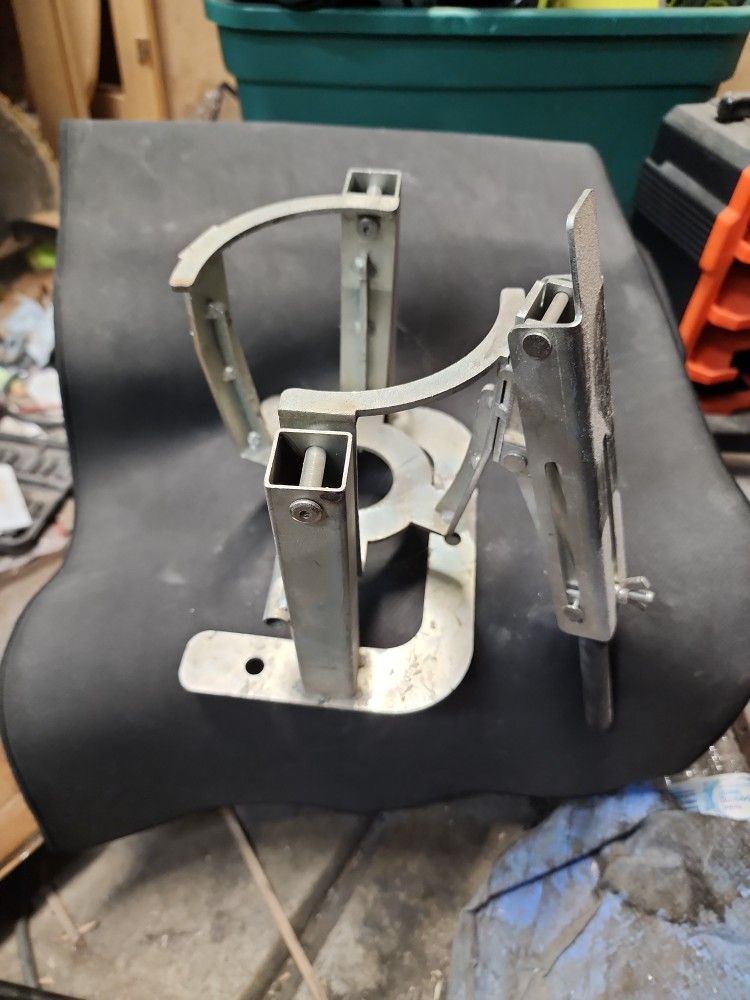 Hand-held Crucible Pouring Tongs/Rack, Works with Graphite Crucible, #5 (7kg-1 Not Included 