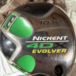 Nickent 4DX Evolved With A Force Pro Shaft 10.5 Driver