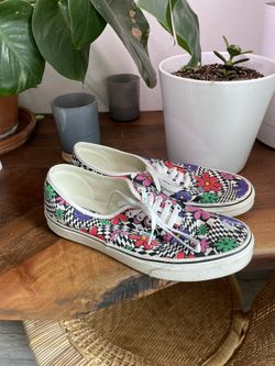 Vans floral print Men’s Size 10.5