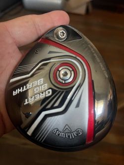 Left handed Callaway big Bertha 3 wood stiff flex shaft