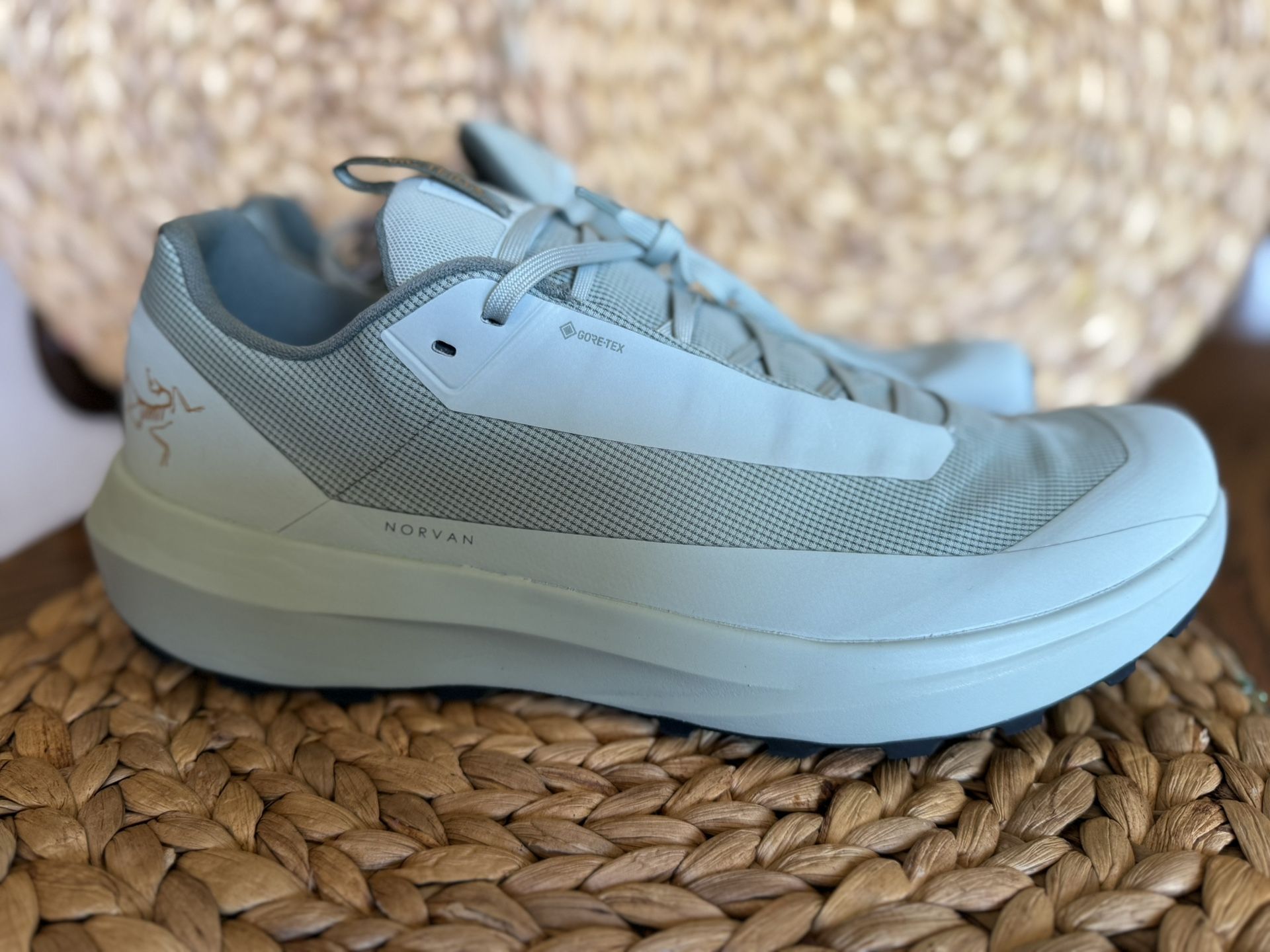 ARCTERYX NORVAN LD 4 GTX 12.5 MEN LIGHT GREEN COLOR BEAND NEW