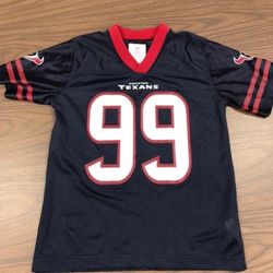 JJ Watt #99 Houston Texans NFL Team Apparel Jersey Youth Medium. Excellent Condi
