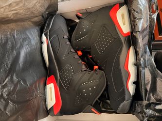 Nike Air Jordan Infrared 6 VI Black sz 10