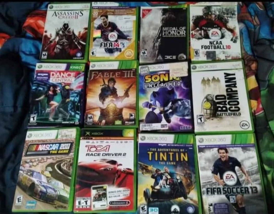 Xbox 360 Games, $30 For All