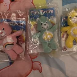 US McDonald’s Happy Meal Care Bears Bagged And Un-Bagged
