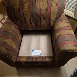 Oversized Lazy Boy Arm chair  With No Cushion 