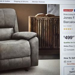 Jones Fabric Rocker Recliner Barcalounger