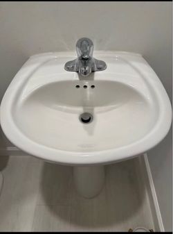 Pedestal Bathroom Sink