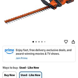Black & Decker Cordless Hedge Trimmer