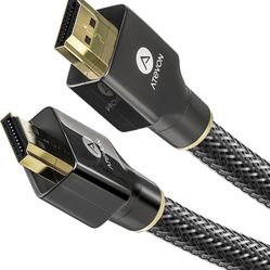 4K HDMI Cable 3.3 ft,Atevon High Speed 18Gbps HDMI 2.0 Cable–4K HDR