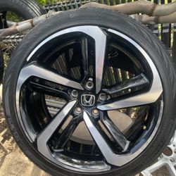 2021 Honda Accord Touring 19” Wheels And Tires $1200