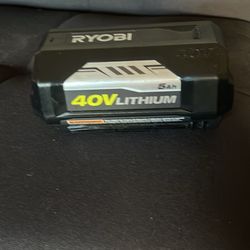 Ryobi 40v Battery