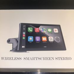 BRAND NEW apple car play touchscreen radio w/ back up camera, dash cam