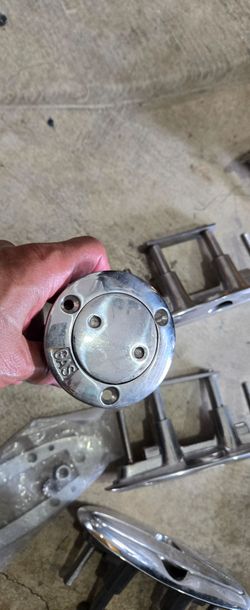 Stainless steel boat fuel port