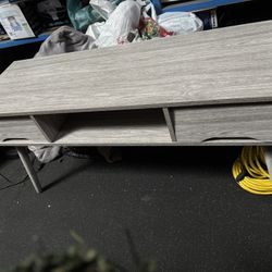 Console Table , Gray Color