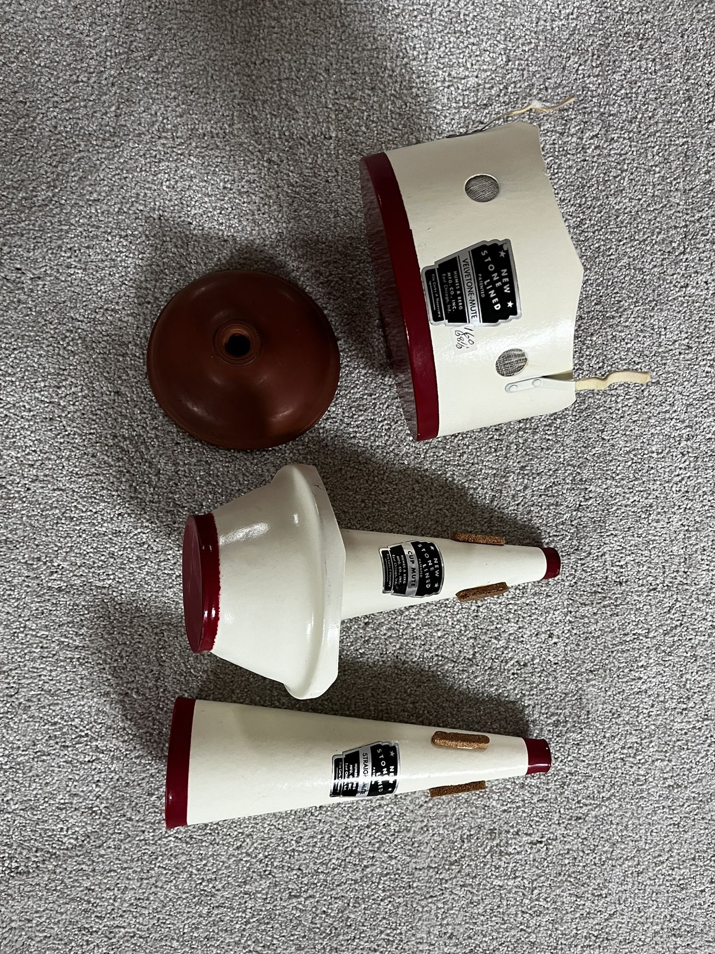 Set Of Humes And Berg Trombone Mutes