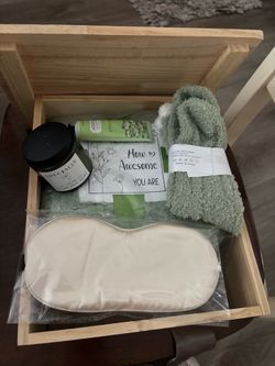 Cozy self care gift box