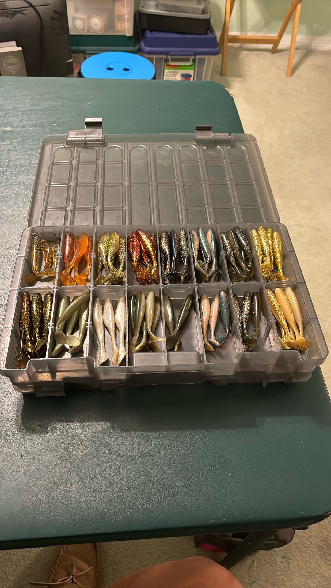 Tackle Box Full D.O.A Plastics