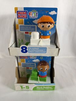Mega Bloks First Builders Block Buddies - Lot of 8