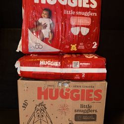 Huggies Size 2 Diapers 