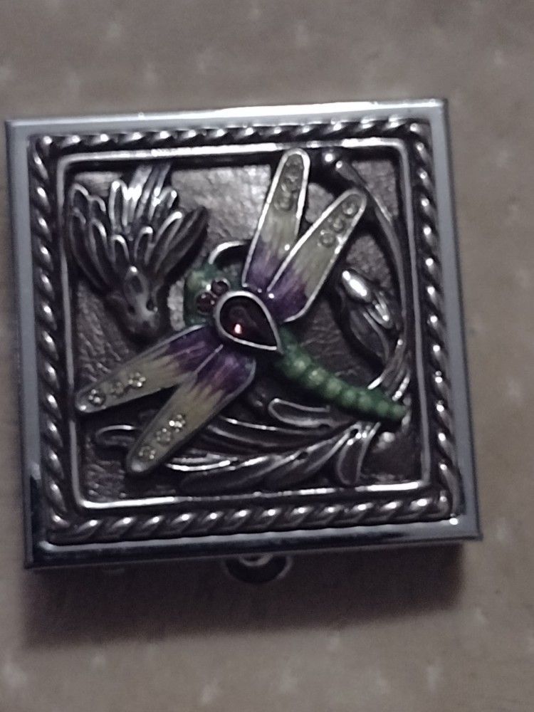 Beautiful Brighten Dragonfly pill Box