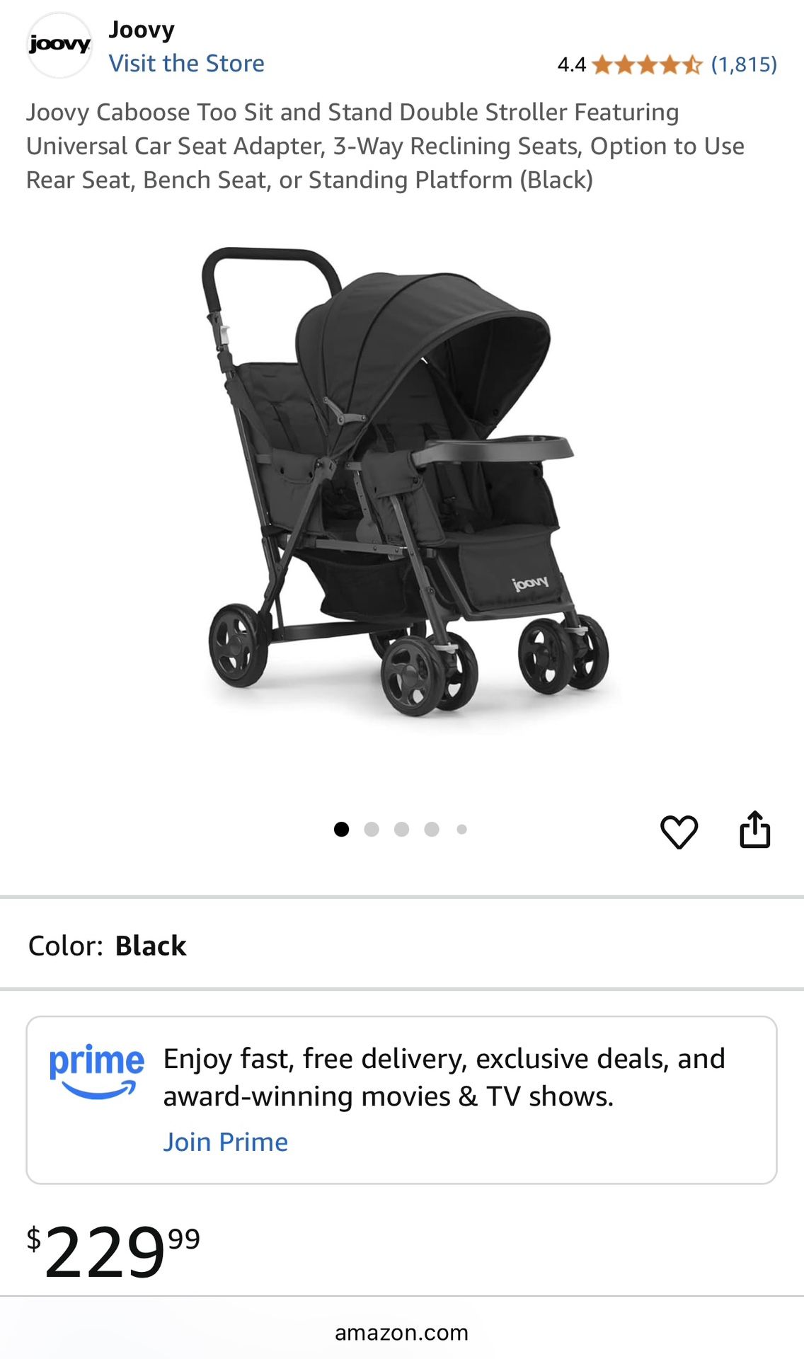 Double Stroller