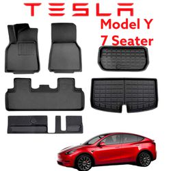  TAPTES Floor Mats Full Set for Tesla Model Y