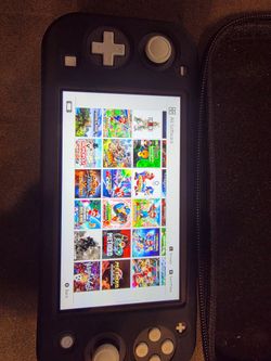 Nintendo switch lite fully loaded
