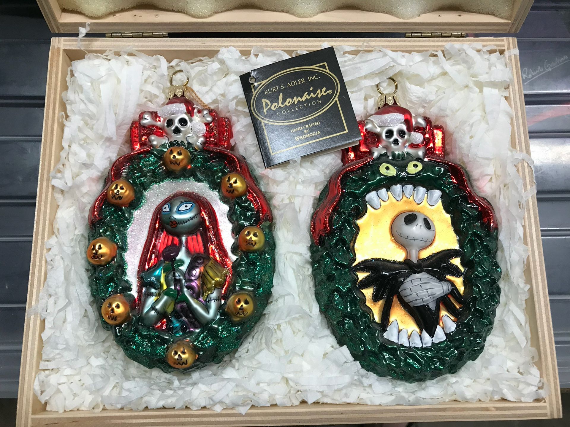 Polonaise Nightmare Before Christmas Ornaments 