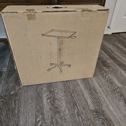 Hair Stylist Metal Rolling Tray With Attached Dryer Holder Brand New