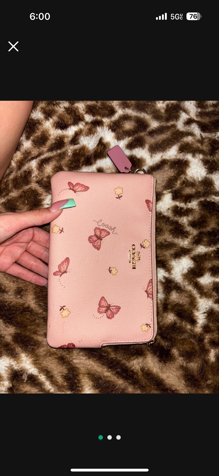 Coach Butterfly Wallet