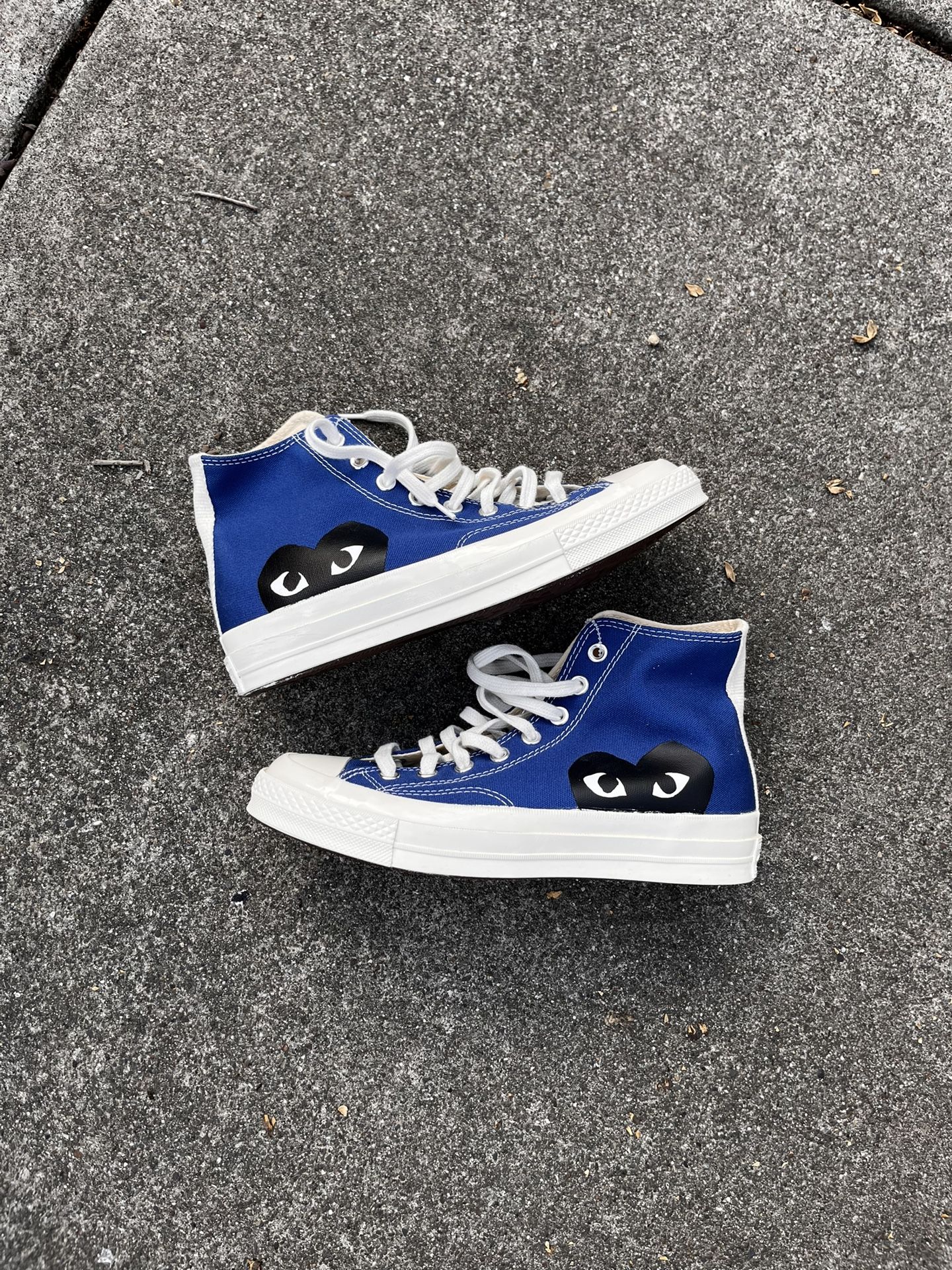 CDG Comme Des Garçon Converse Blue