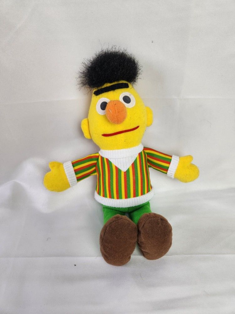 Sesame Street Burt plush figure 11" .