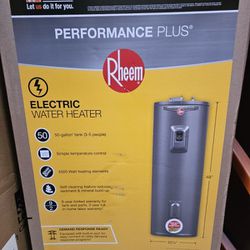 50 Gallon Electric Water Heater New (No Open Box)$700