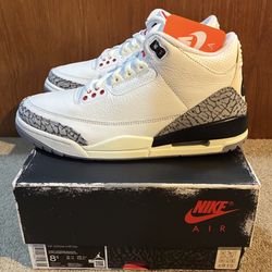 Brand New Jordan 3 White Cement Sz 8.5