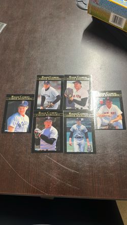 Vintage Roger Clemens baseball cards